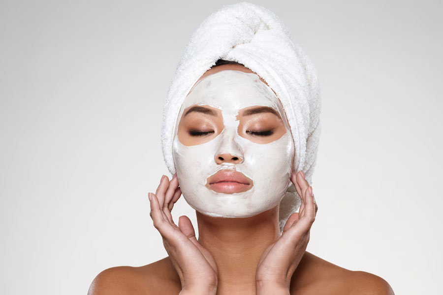 glowing skin facepack