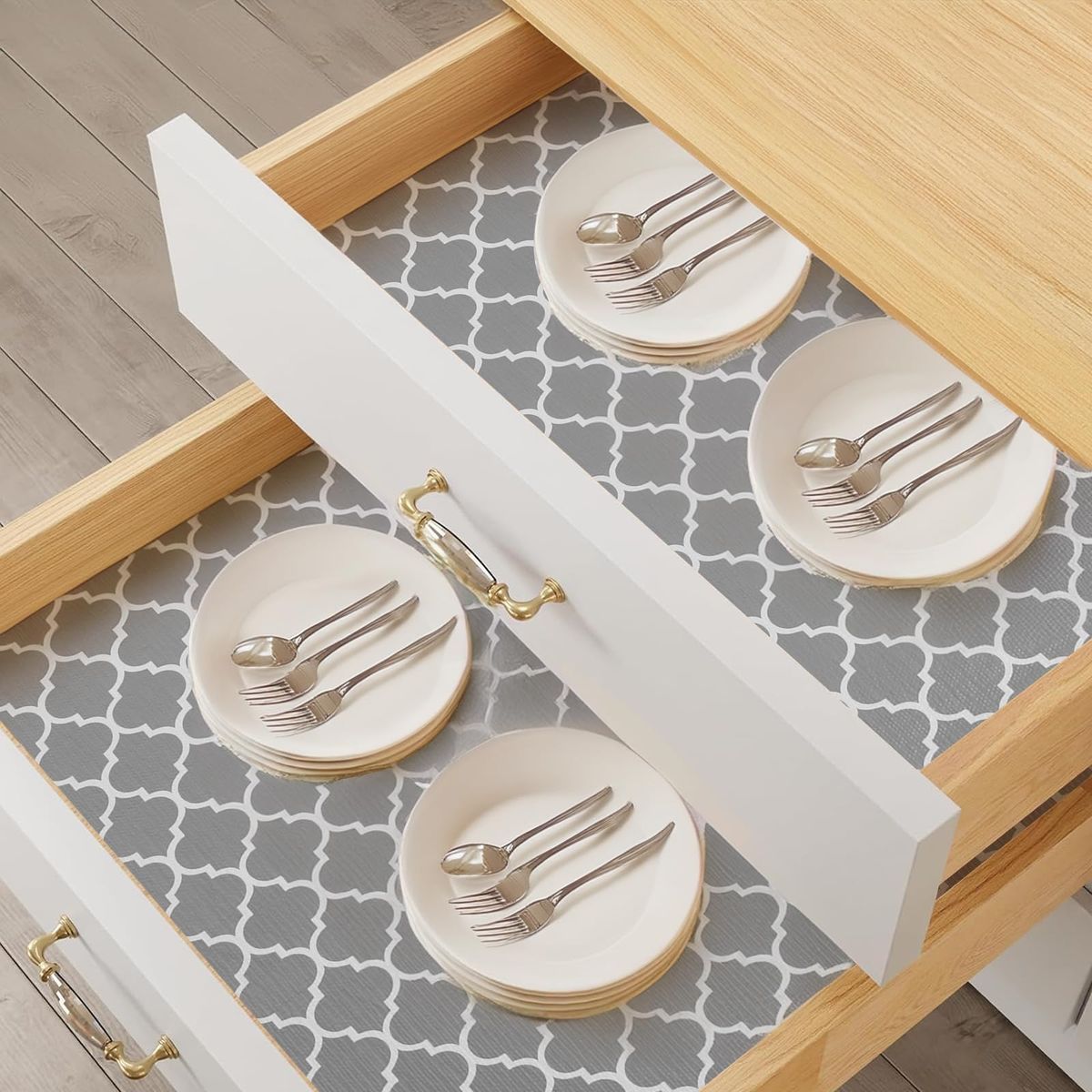 kitchen shelf cover ideas