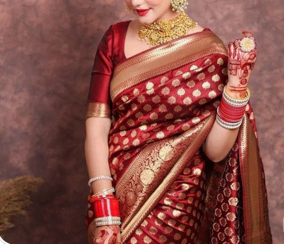 traditional Indian wedding sarees