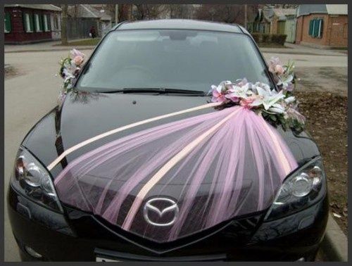 wedding car decoration