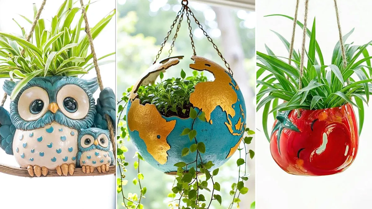 Best Ceramic Hanging Planters for Small Balcony