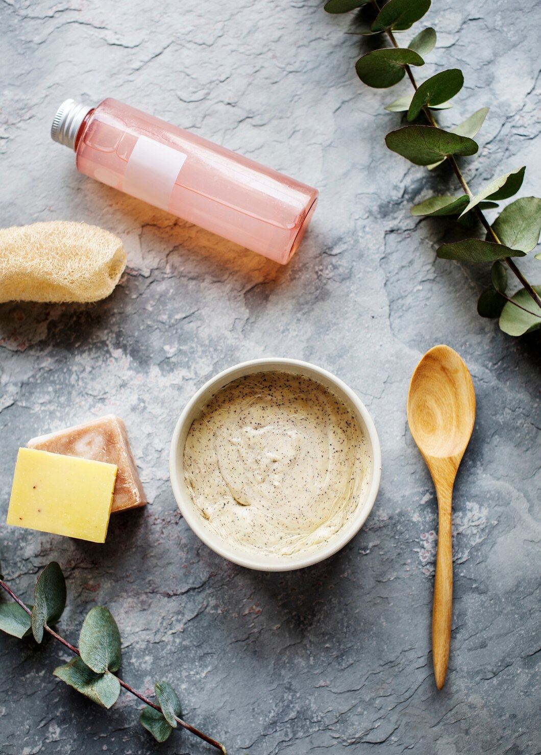 ghar par bana face scrub