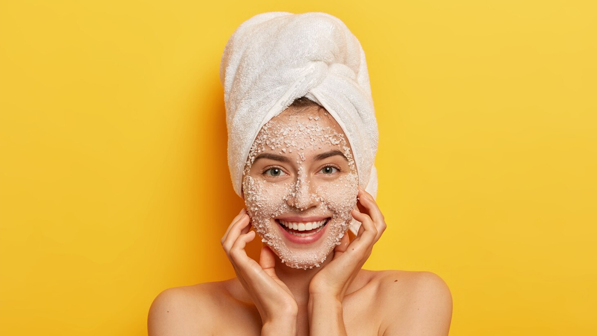 scrub powder for tanning