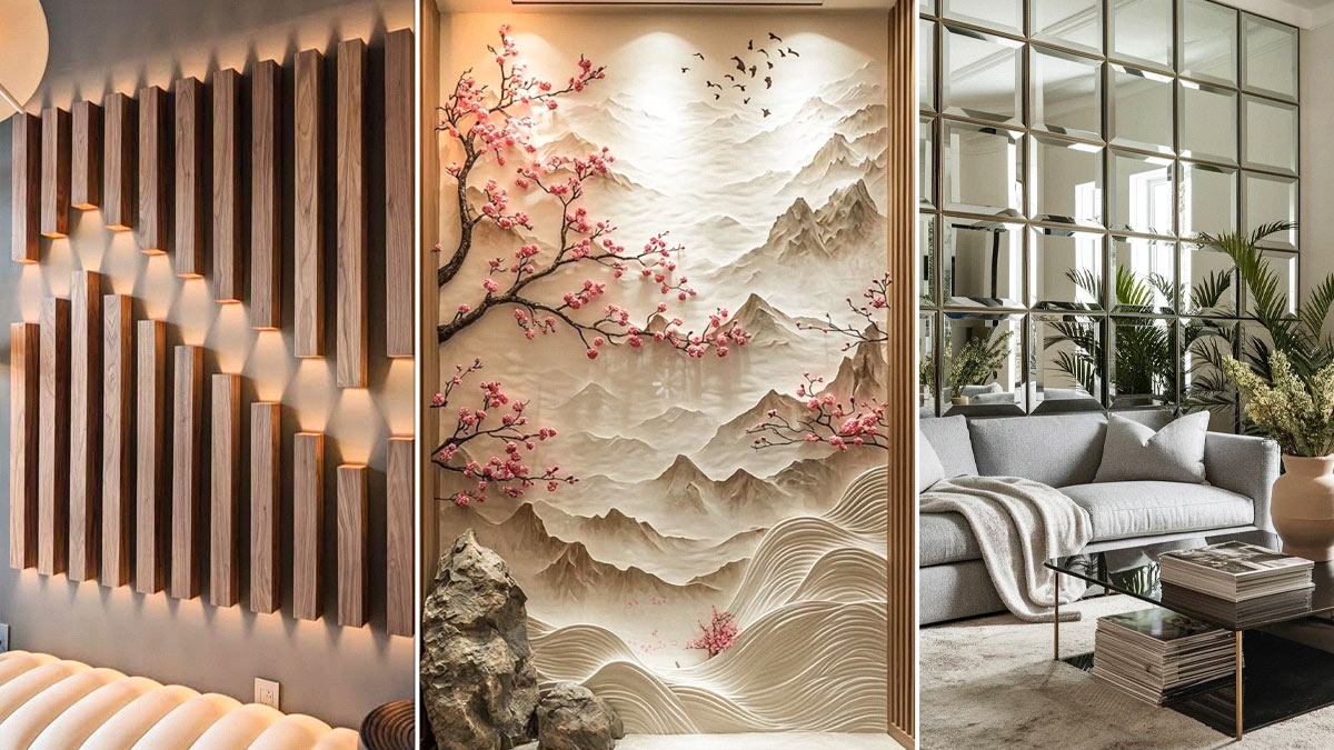 Living Room के लिए बेस्ट हैं Wall Panel के ये डिजाइंस, आपके कमरे को देंगे खूबसूरत लुक
