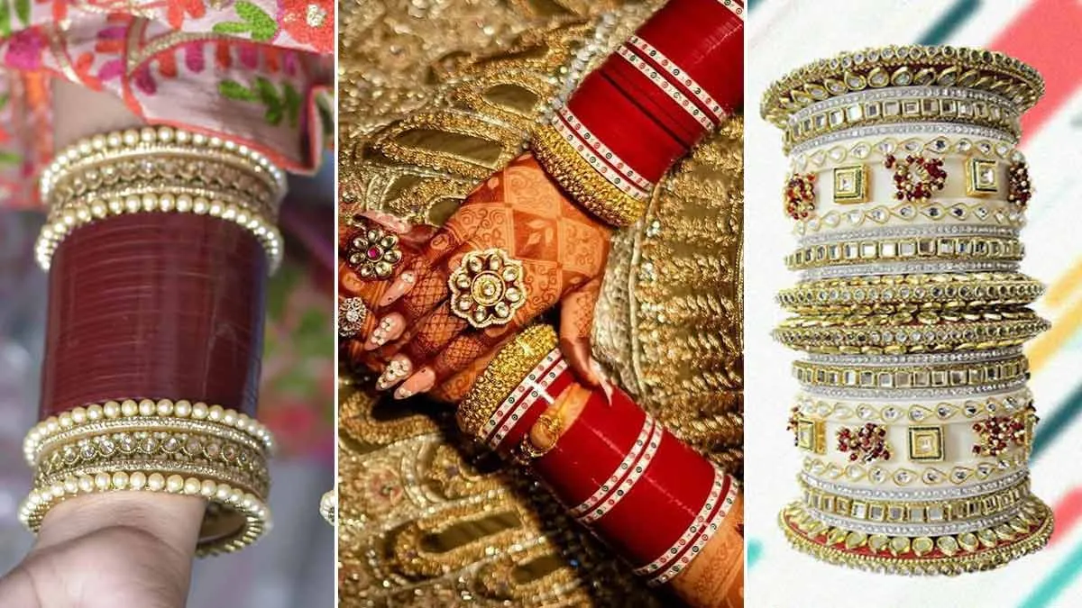 Bridal bangle arrangement ideas