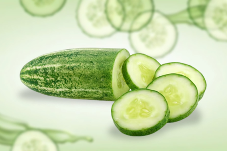 Cucumber on face (2)