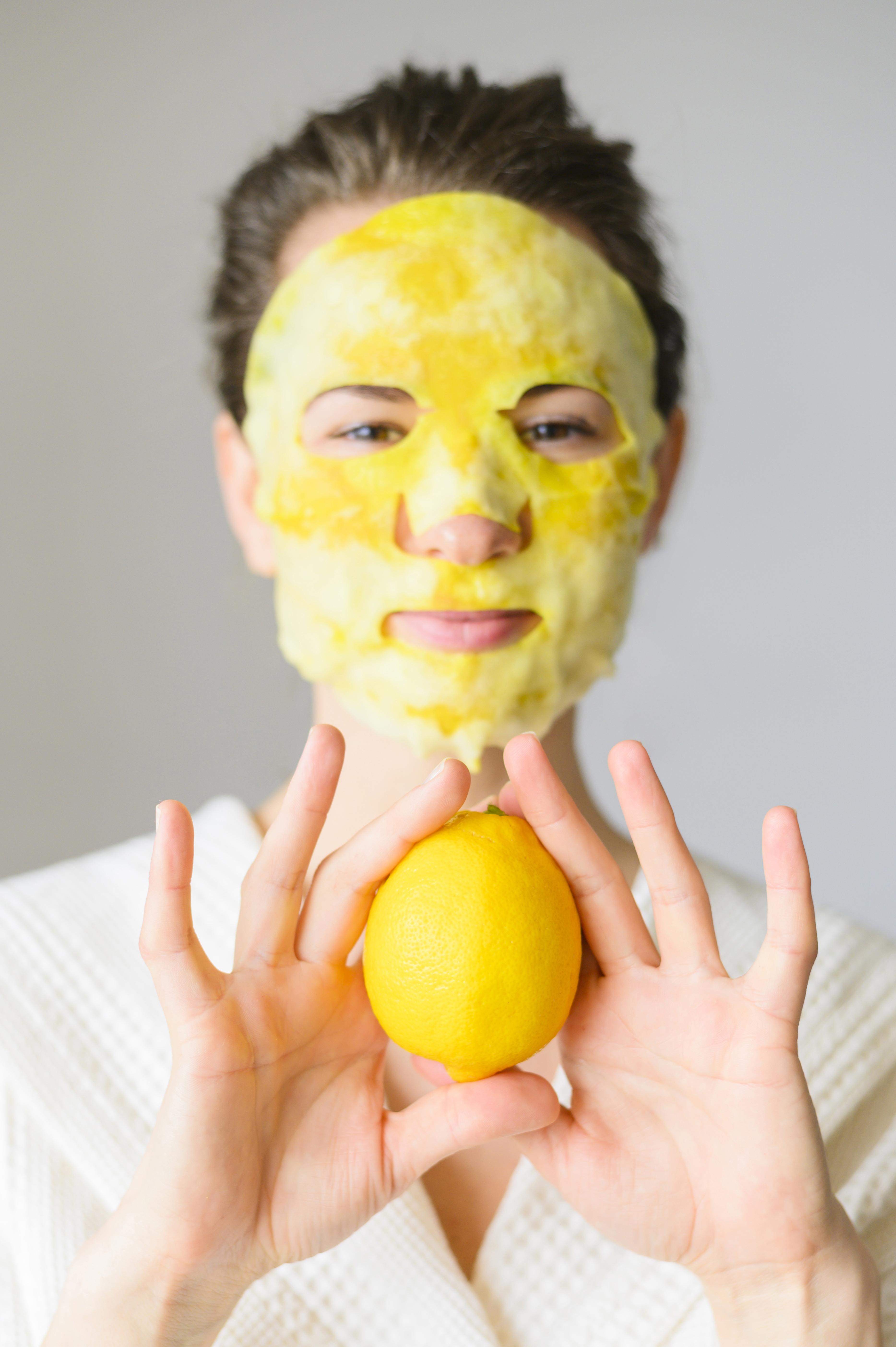 homemade face sheet mask