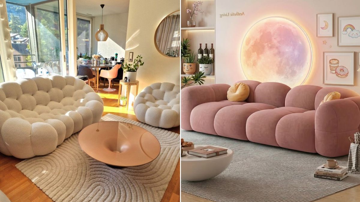 Living Room को लग्जरी लुक देंगे ये Bubble Sofa Set, इनके खूबसूरत ड‍िजाइंस बदल देंगे घर का अंदाज