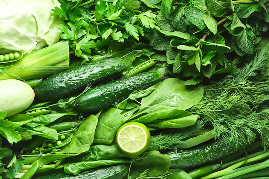 green vegetable for women health