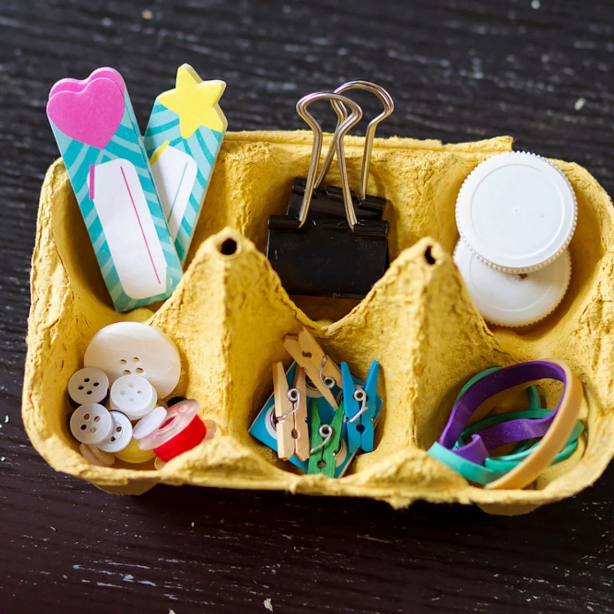 How to make orgnizer help of egg tray