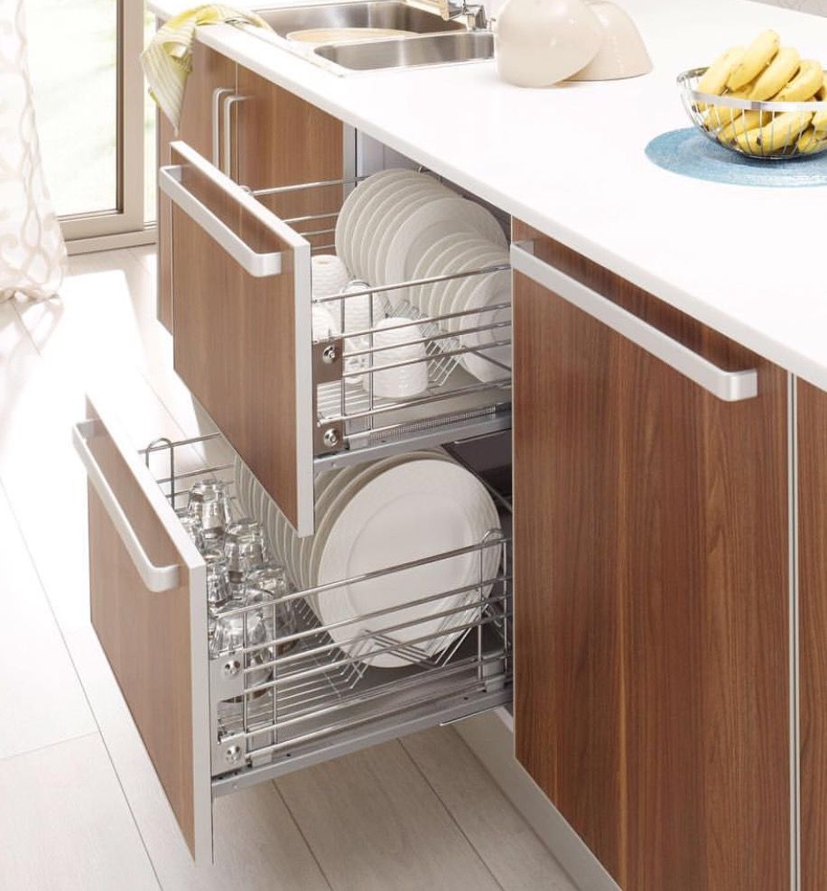 Pull-out Basket Bartan Stand