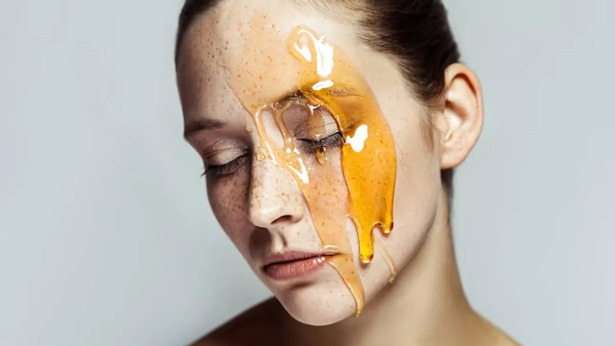 haldi and honey face mask