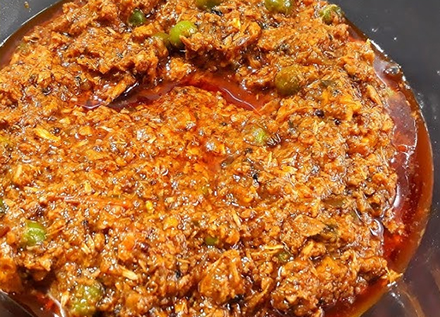 kathal veg mutton keema