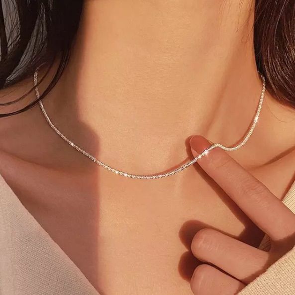 Bead silver Chain Design