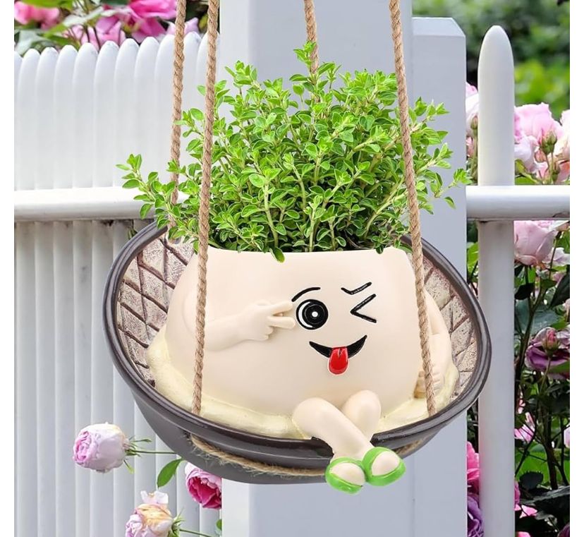 hanging cup planter