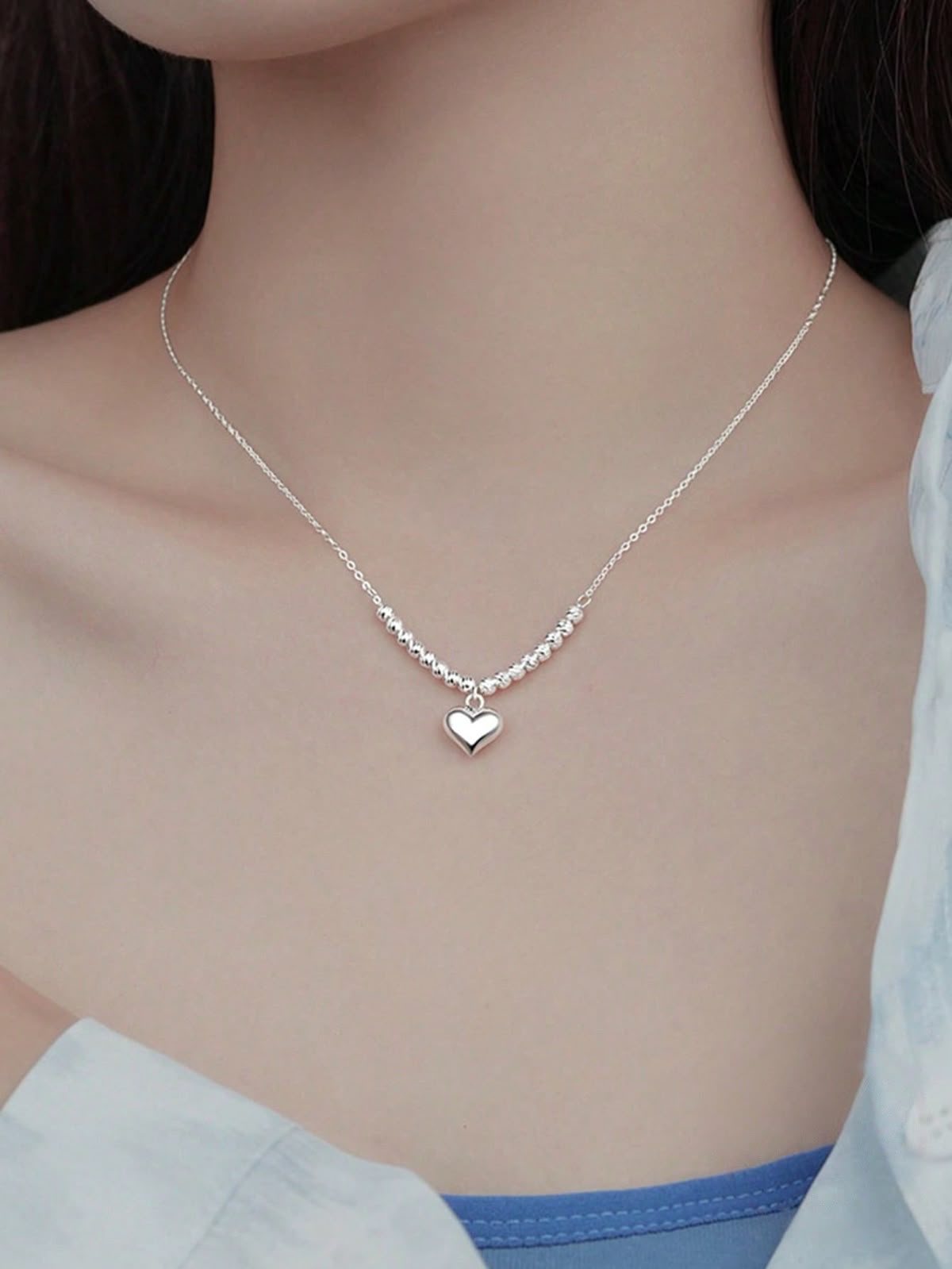 heart shape chain design