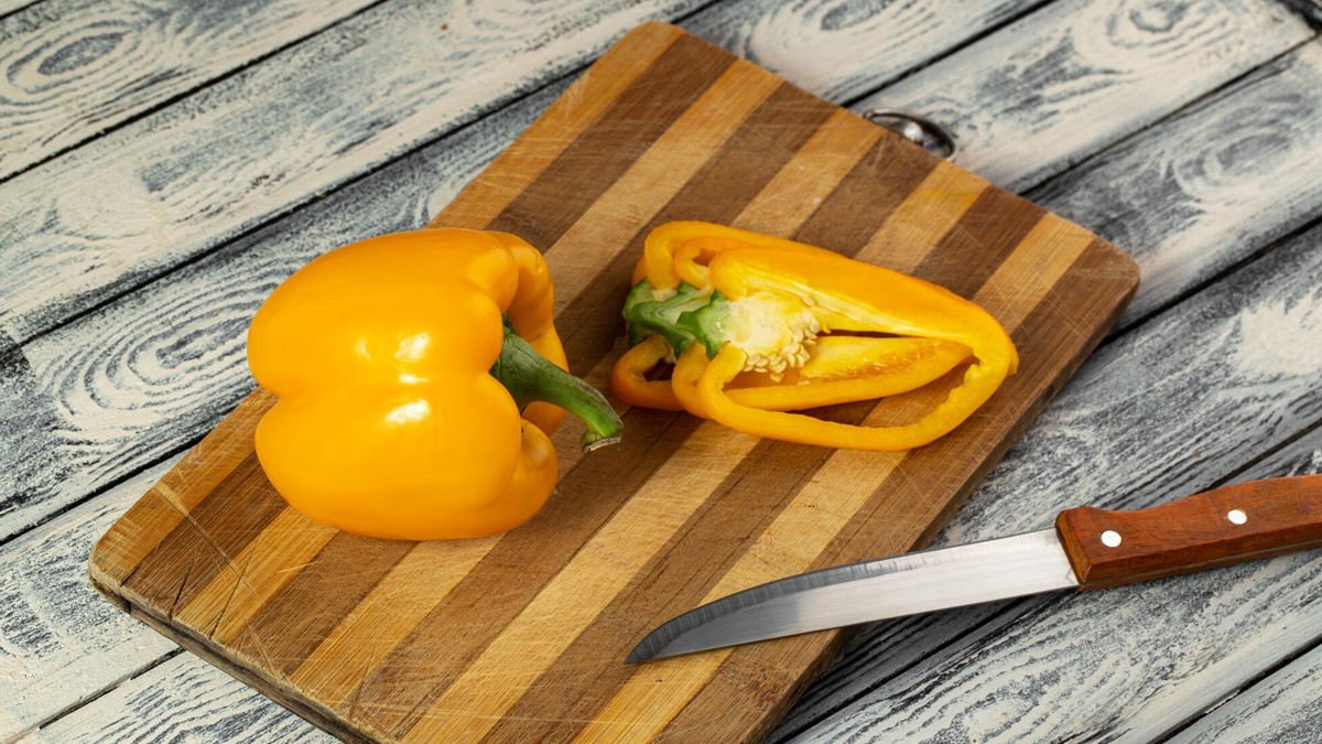 what happens if you cut vegetables on kitchen slab