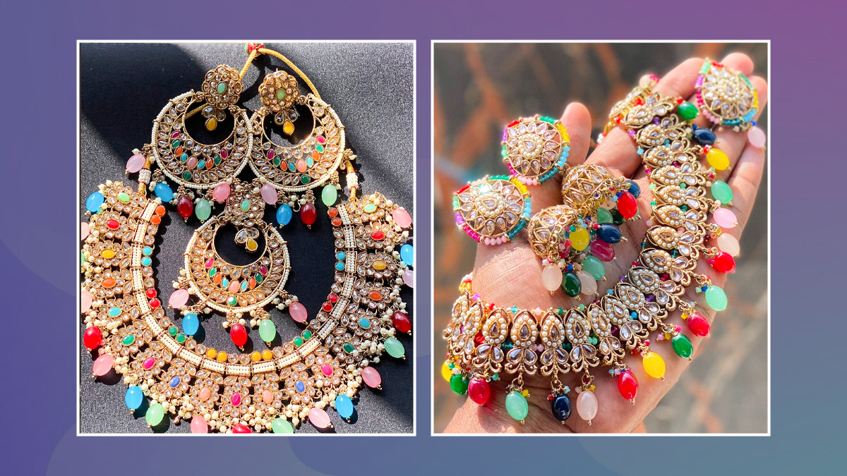 Multicolour Necklace New Designs: मैचिंग का झंझट खत्म, ज्वेलरी किट में शामिल करें ये नवरत्न और बीड्स नेकलेस, देखें डिजाइंस