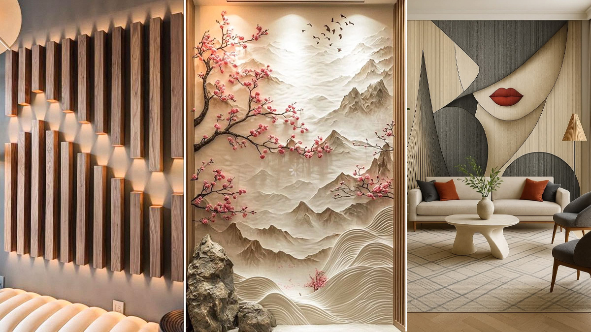Living Room के लिए बेस्ट हैं Wall Panel के ये डिजाइंस, आपके कमरे को देंगे खूबसूरत लुक