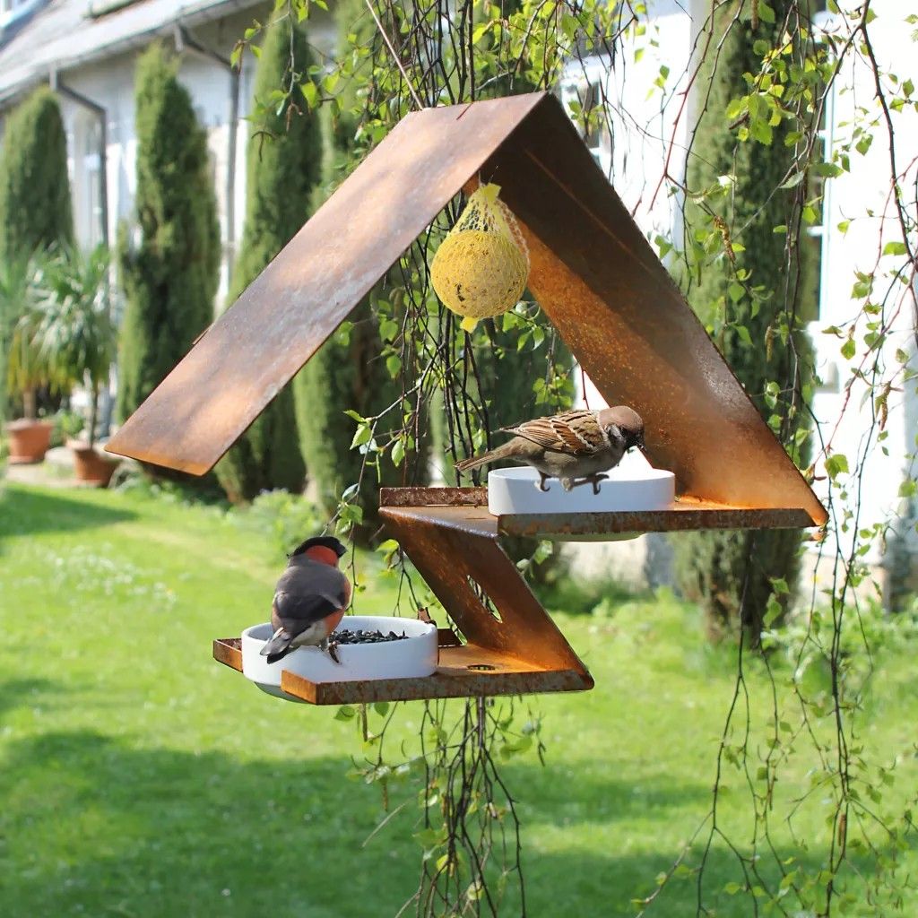 Modern Geometric Shape Bird House