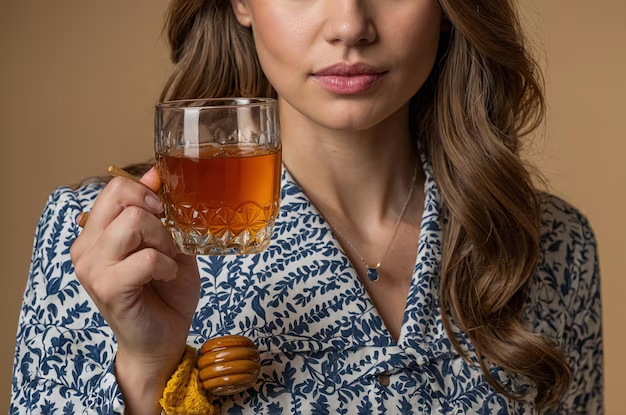 herbal tea for hormonal facial hair