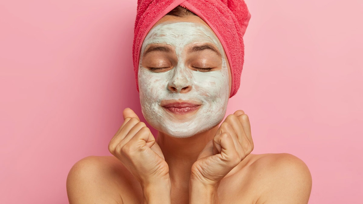 face mask for glass glow