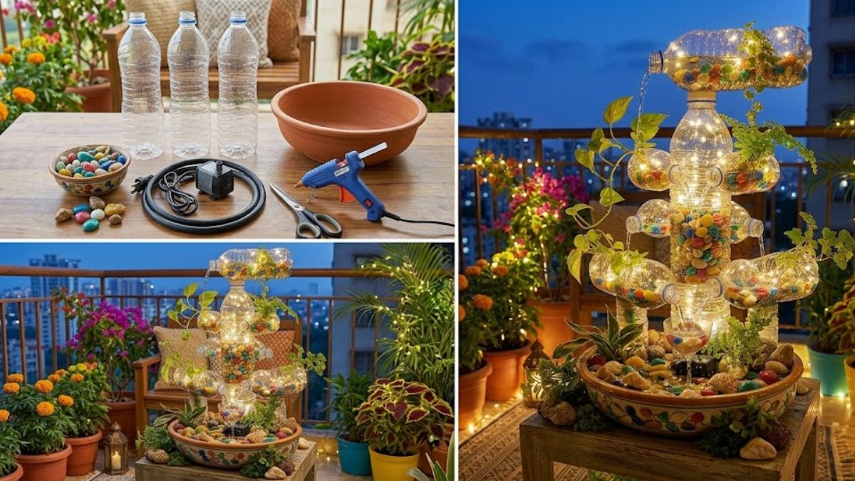 diy bottle fountain for balcony (2)