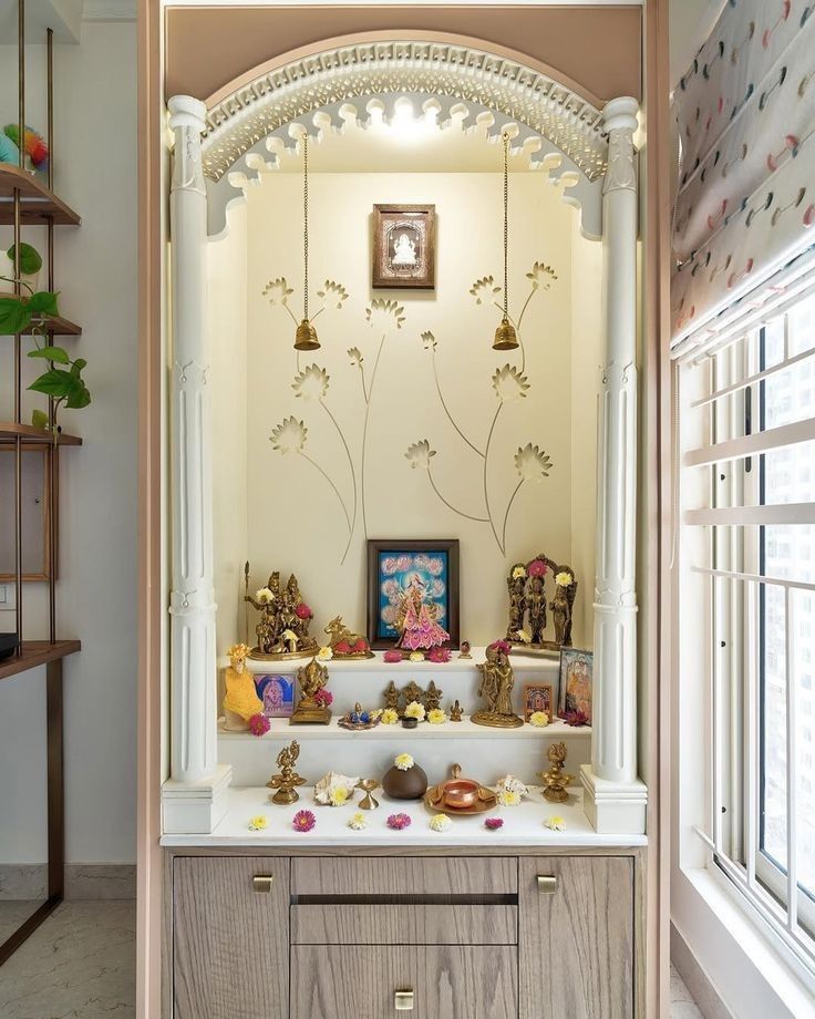Small Room के लिए परफेक्ट हैं Pooja Mandir के ये 5 Designs, जगह और ...