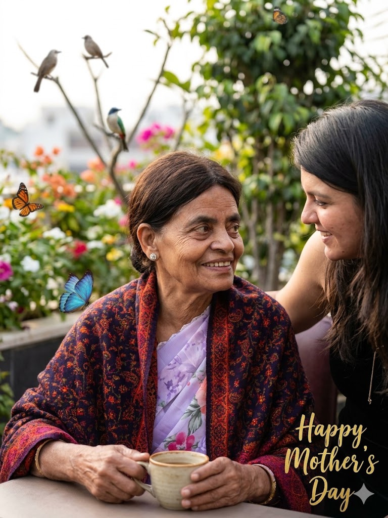 Mother's Day AI Photo Prompt से बनाएं खूबसूरत तस्वीर, Gemini पर हिंदी ...