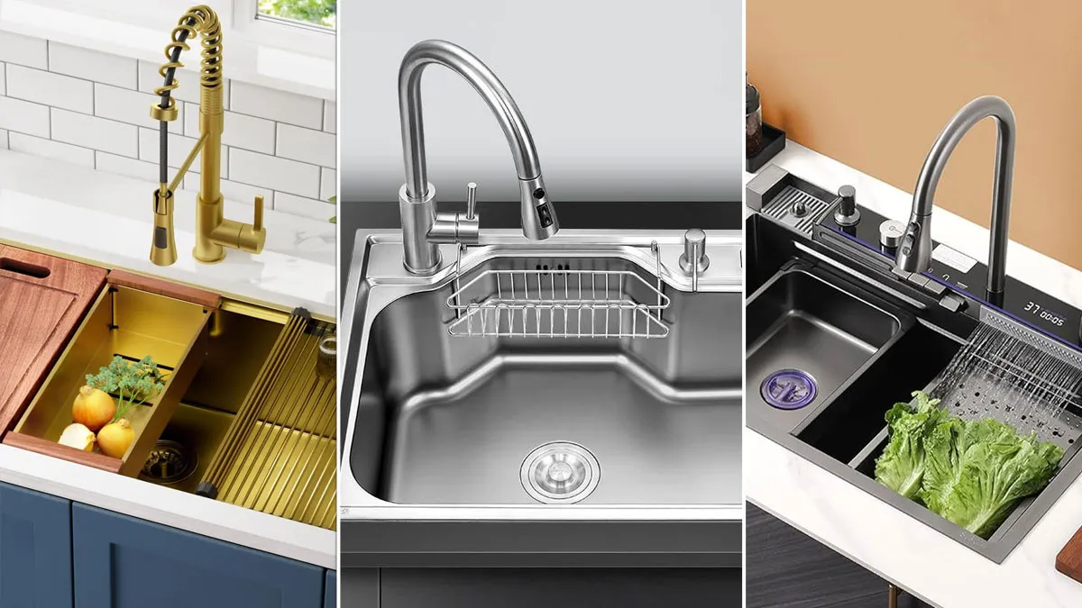 Modern kitchen sink designs
