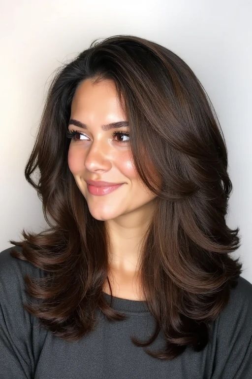 Marquise Layers hair cut