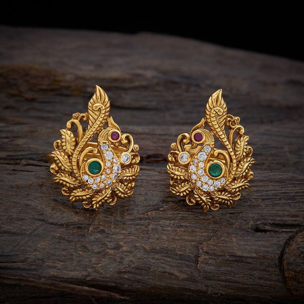 gold tops earring designs