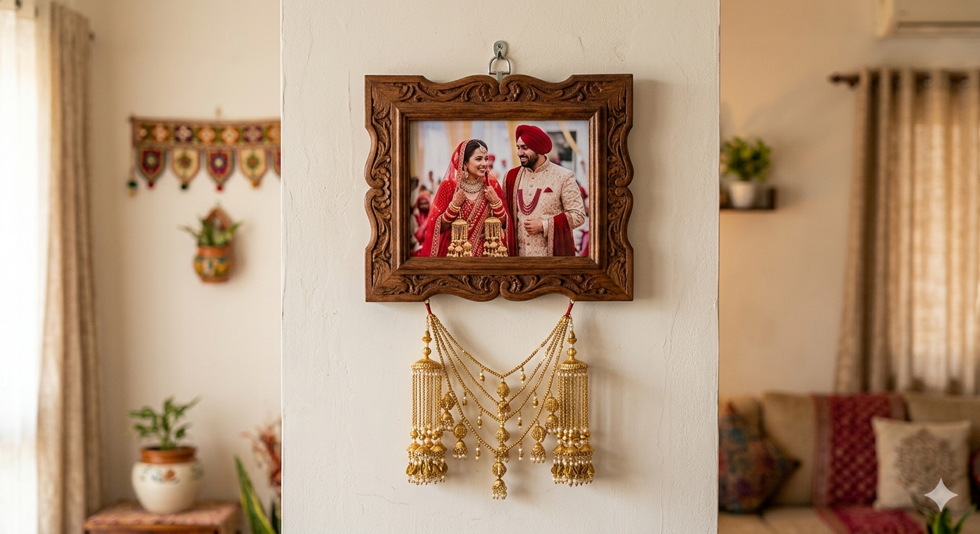 wedding kalire photo frame