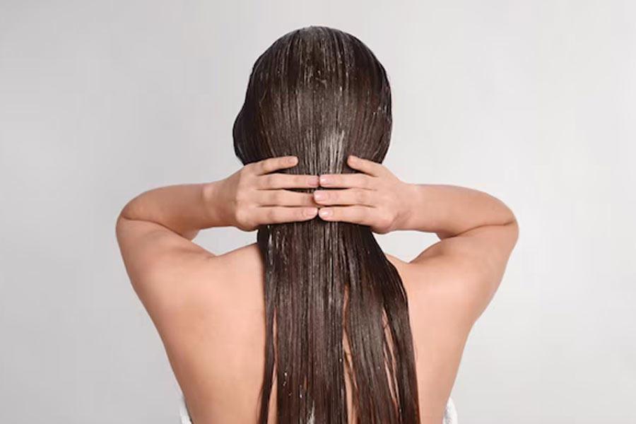 how to apply hair amsk