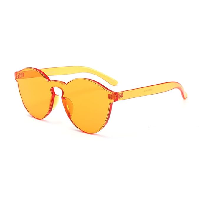 tinted orange glasses