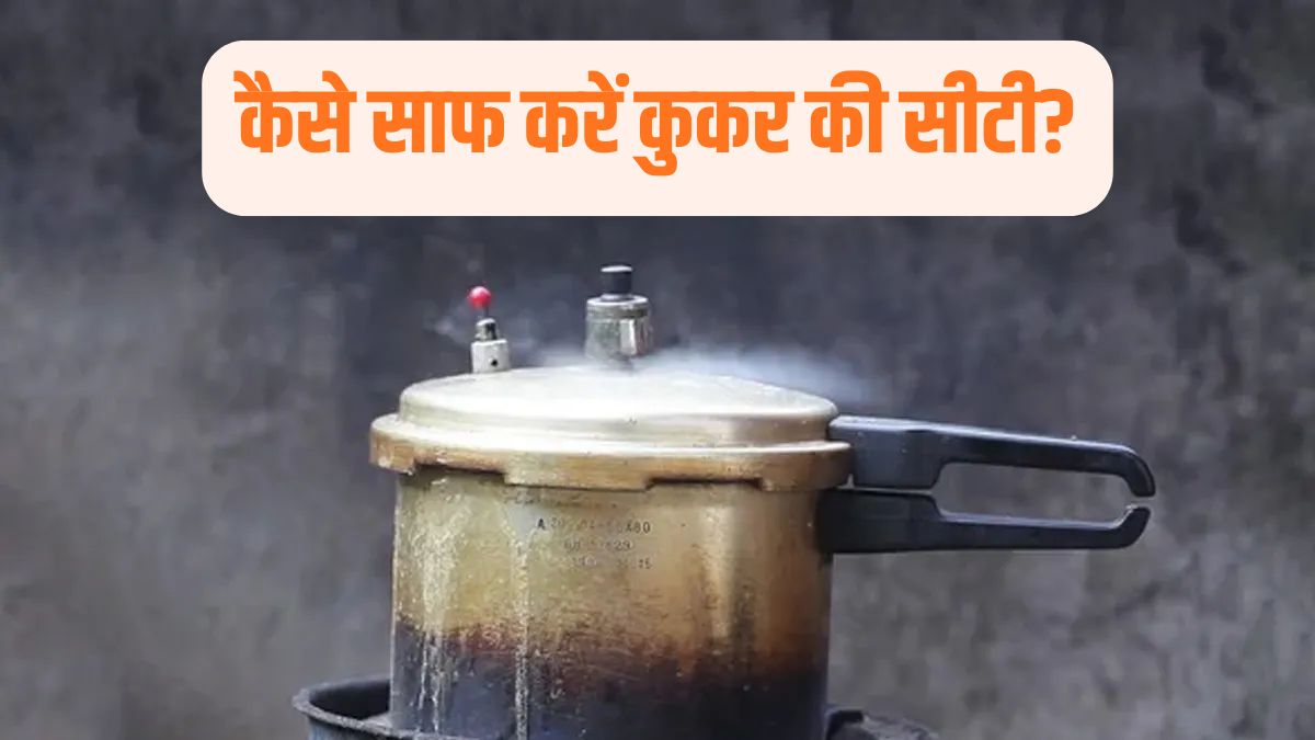 Kitchen Hacks: प्रेशर कुकर की काली और चिपचिपी सीटी मिनटों में चमकेगी, बस अपनाएं यह आसान ट्रिक