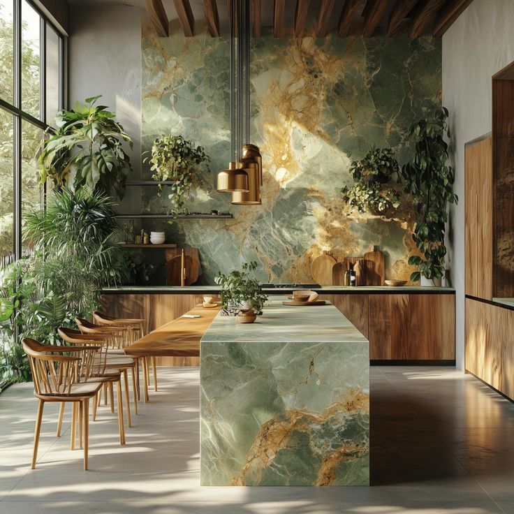 Waterfall Slab Stone Design