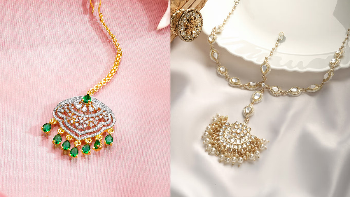 Maang Tikka Designs: शादी के सीजन में हैवी लुक देगा यह स्लीक मांग टिक्का, देखें न्यूली मैरिड गर्ल्स के लिए बेस्ट डिजाइंस
