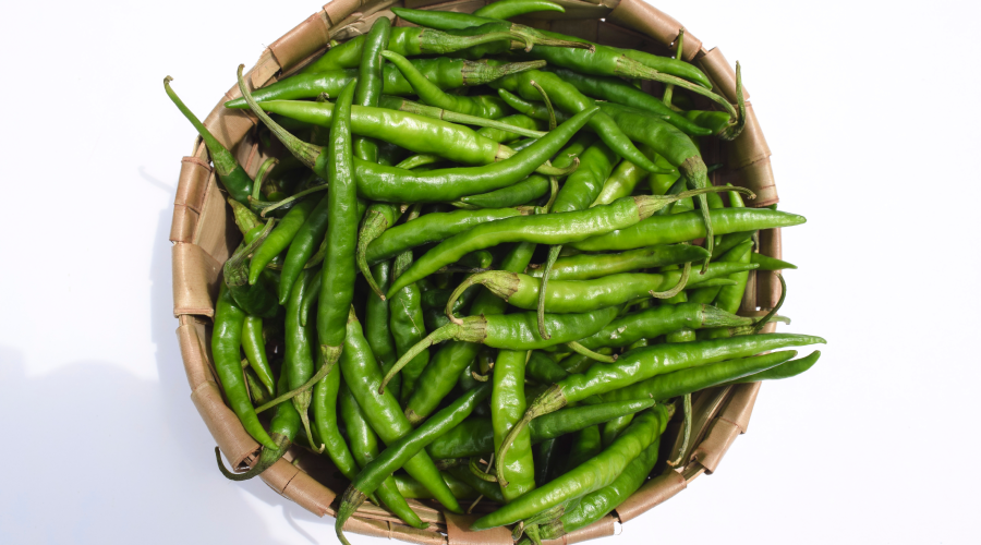 green chili pickle recipe