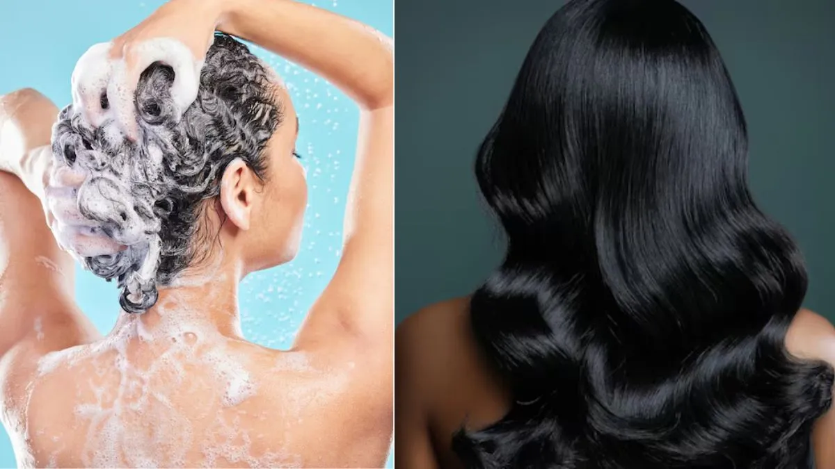 shiny hair care tips
