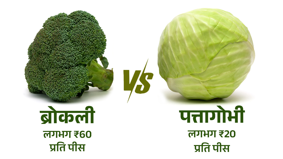 broccoli and cabbage