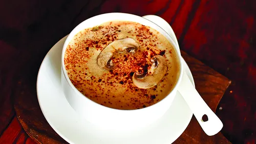 mushroom cappuccino at home easy recipe