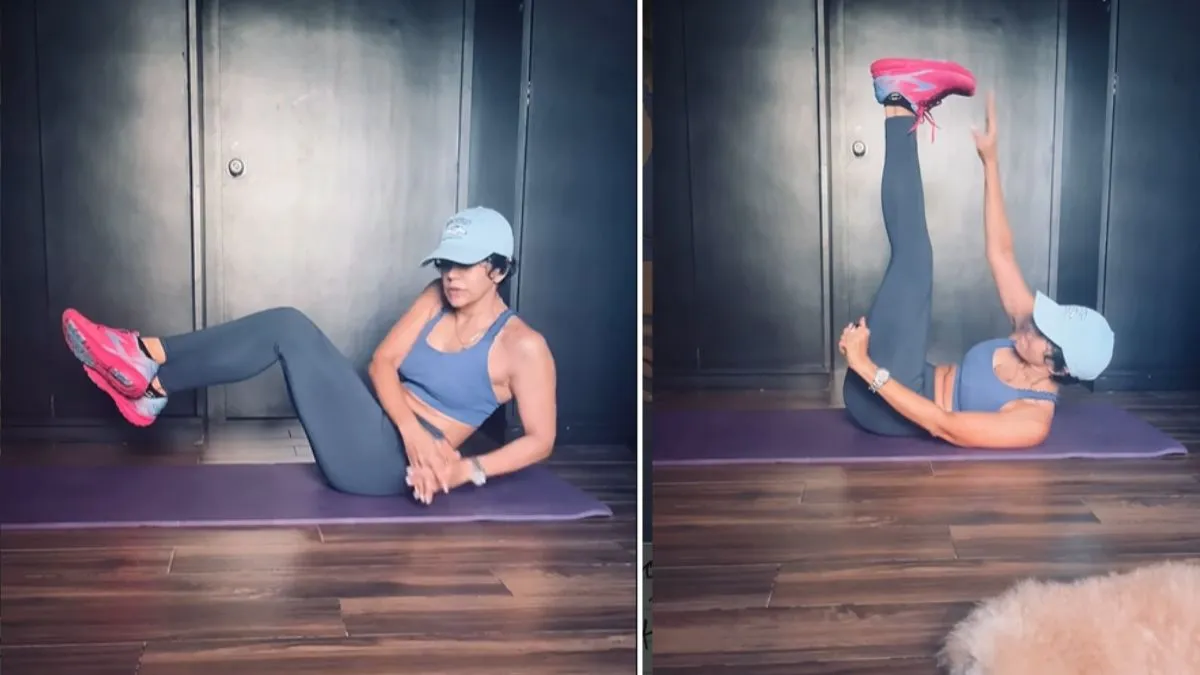 50 के बाद भी Mandira Bedi जैसे चाह‍िए टोन्ड एब्स, यह फ‍िटनेस रूटीन करें फॉलो