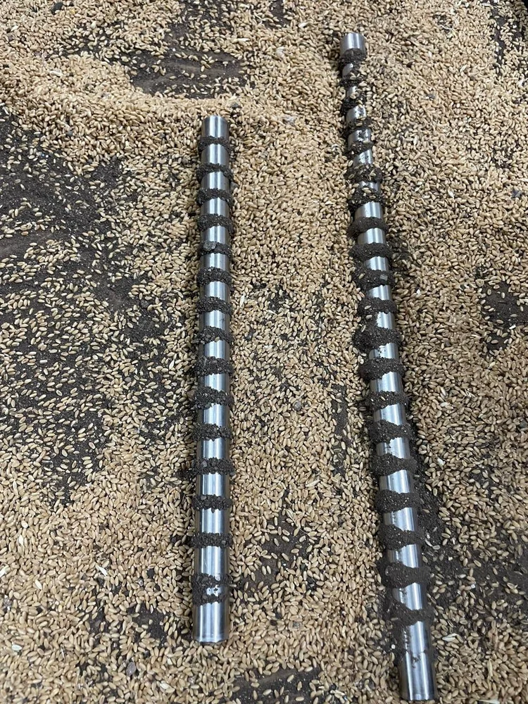 magnetic rod hack for remove mud from wheat