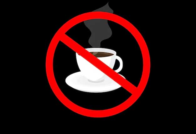 avoid caffine for digestion