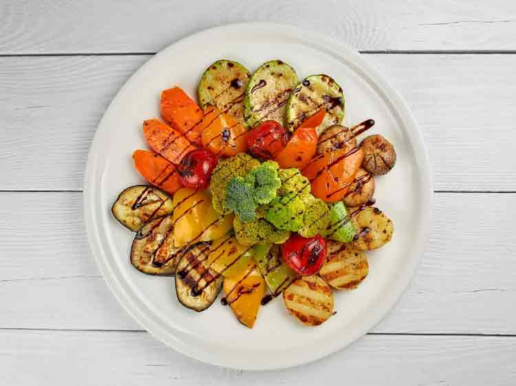 grilled vegetables