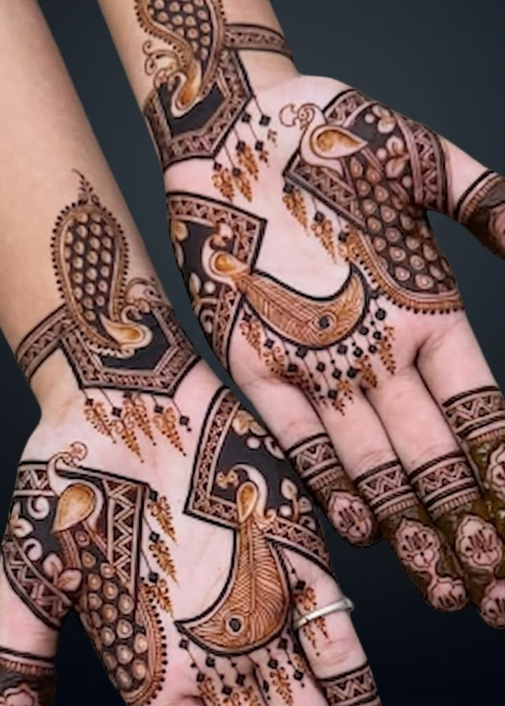 sawan mehndi design (6)