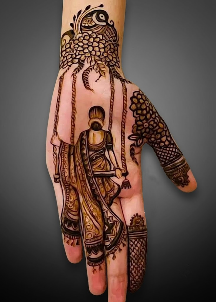sawan mehndi design (7)