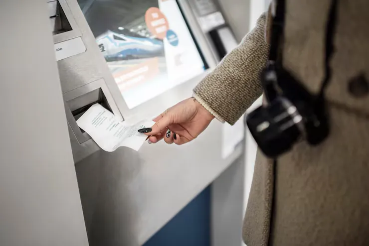 ATM slip information security