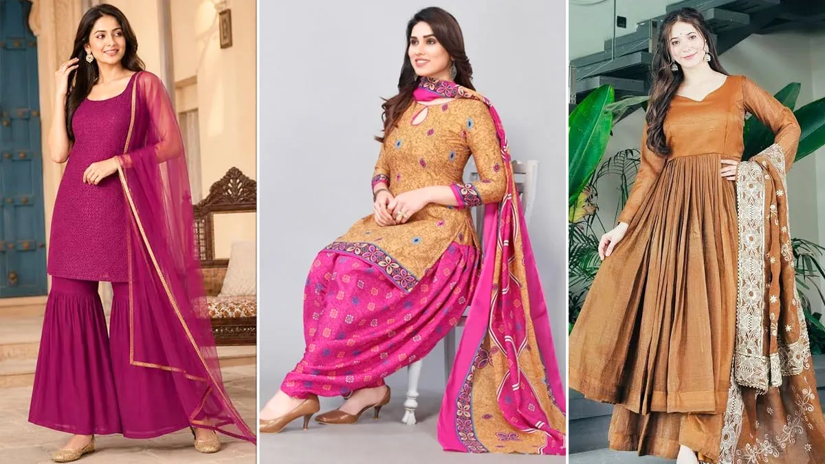 सस्ते कपडे़ से भी मिलेगा 'रॉयल लुक', सिलवाने से पहले देख लें ये 3 सूट डिजाइंस